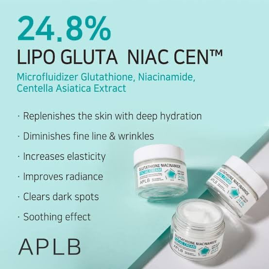 Glutathione & Niacinamide facial Cream