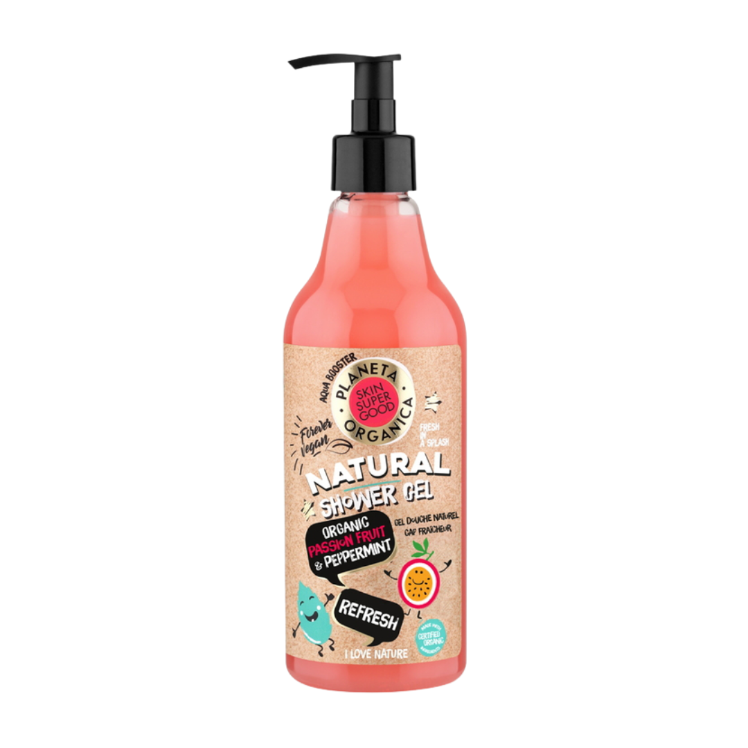 SKIN SUPER GOOD Natural Shower Gel "Refresh" - Shoppeurpk