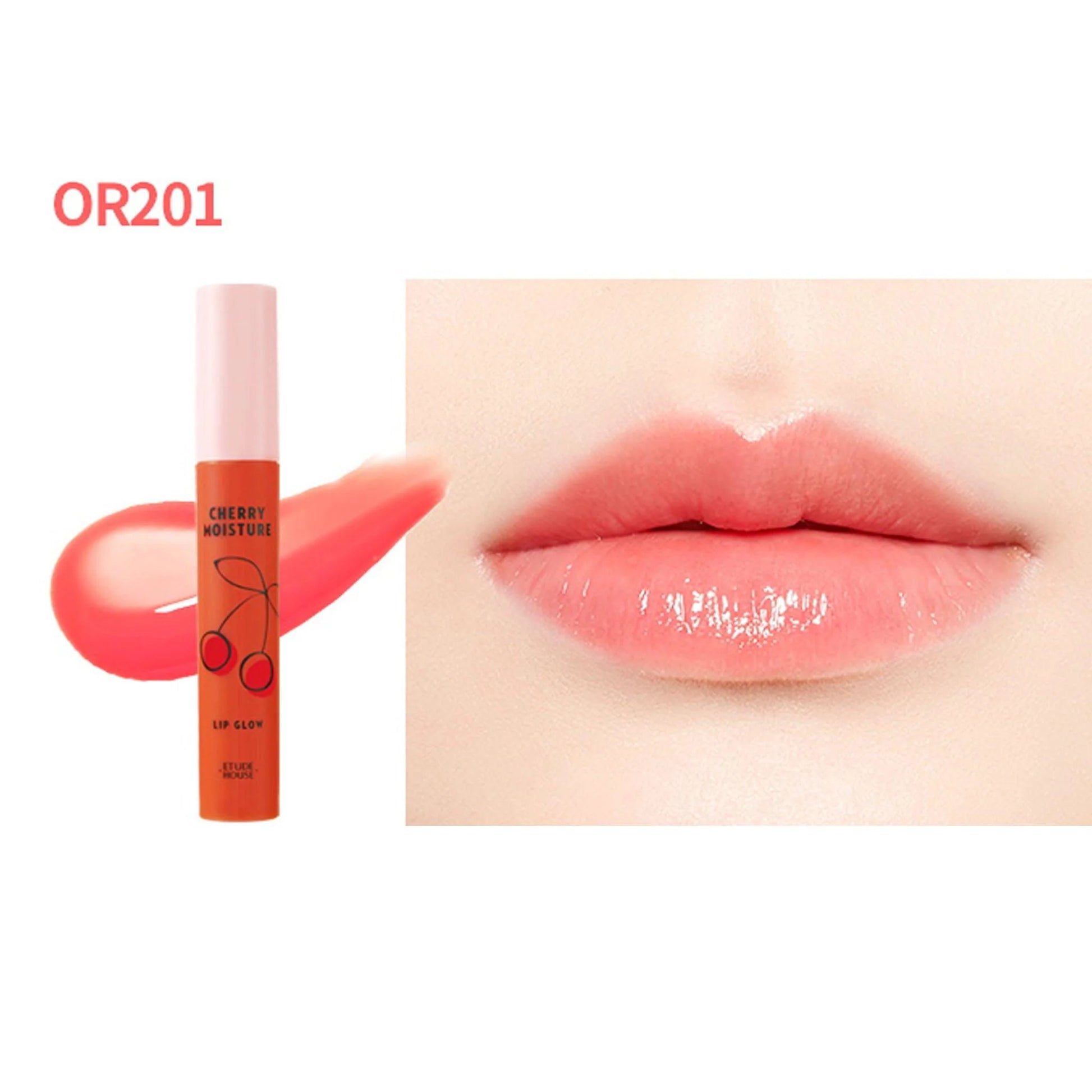 Etude House Cherry Moisture Lip Glow 5 Colors - Shoppeurpk