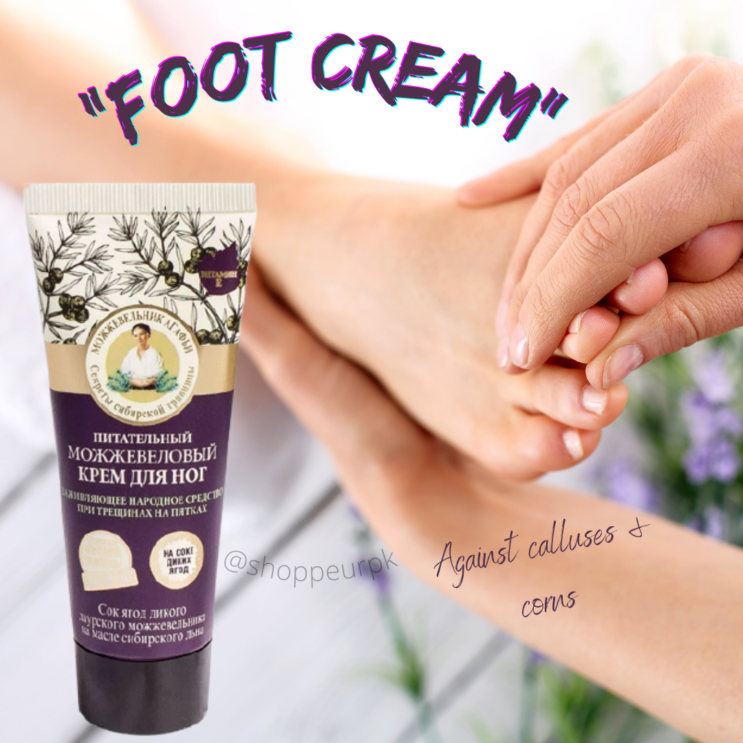 Organic foot cream Against calluses and blisters - Shoppeurpk