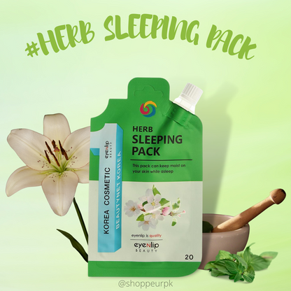 EYENLIP Herb Sleeping Pack - Shoppeurpk