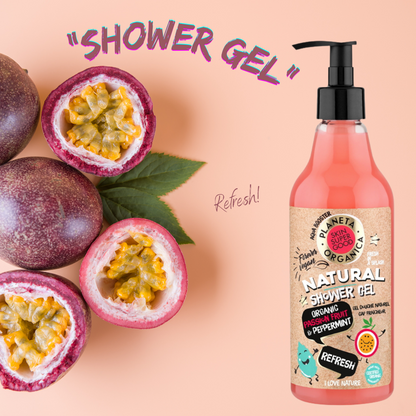 SKIN SUPER GOOD Natural Shower Gel "Refresh" - Shoppeurpk