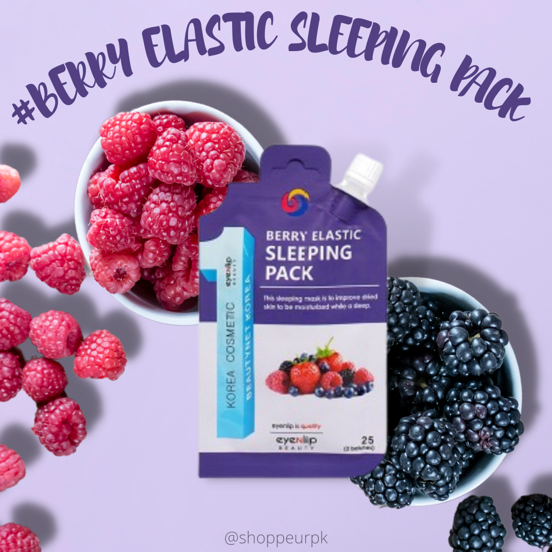 EYENLIP Berry Elastic Sleeping Pack - Shoppeurpk