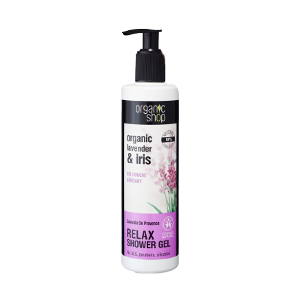 Organic Shop Relax Shower Gel Lavande De Provence - Shoppeurpk