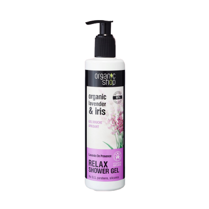 Organic Shop Relax Shower Gel Lavande De Provence - Shoppeurpk