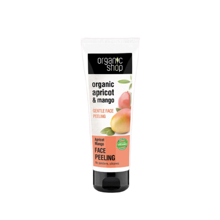 Organic Shop Gentle Face Peel #Apricot Mango - Shoppeurpk