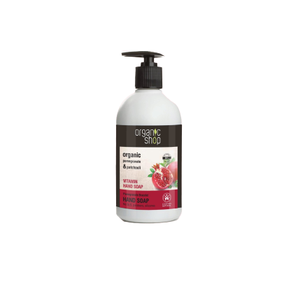 Organic Shop Vitamin Hand Soap Pomegranate Bracelet - Shoppeurpk