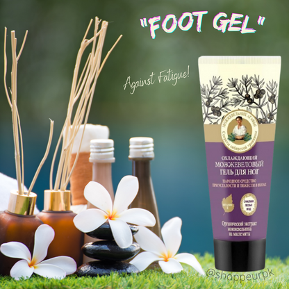 Agafia - Juniper Gel, against fatigue foot cream - Shoppeurpk