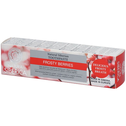 Natura Siberica Natural Siberian Toothpaste - Frosty Berries - Shoppeurpk