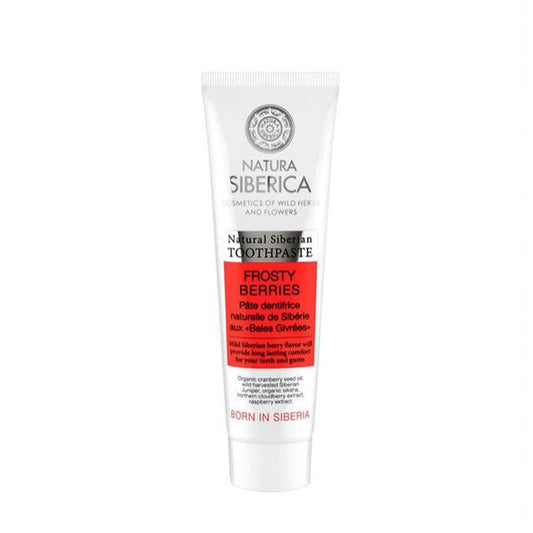 Natura Siberica Natural Siberian Toothpaste - Frosty Berries - Shoppeurpk