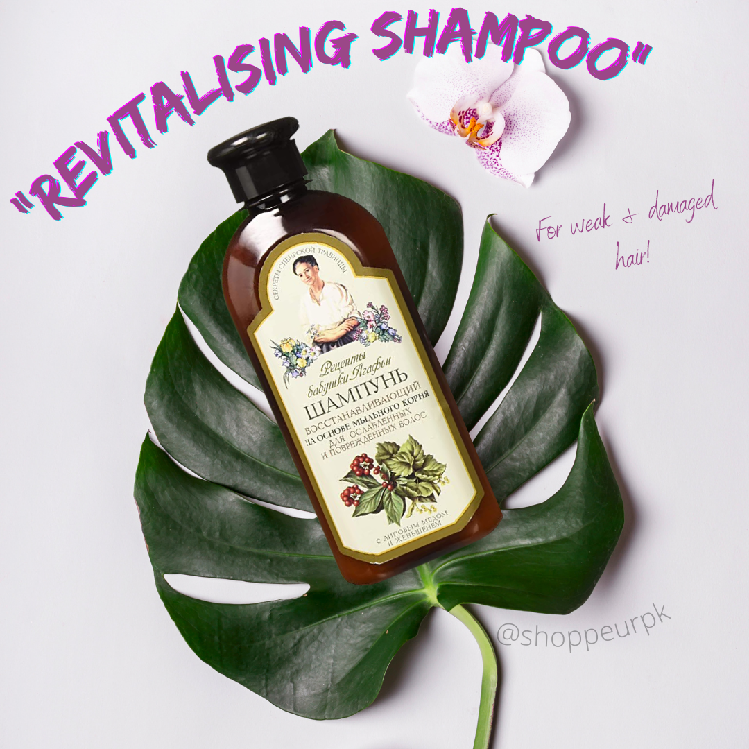 Agafia Organic Revitalizing Shampoo For Weak And Damaged Hair - Shoppeurpk